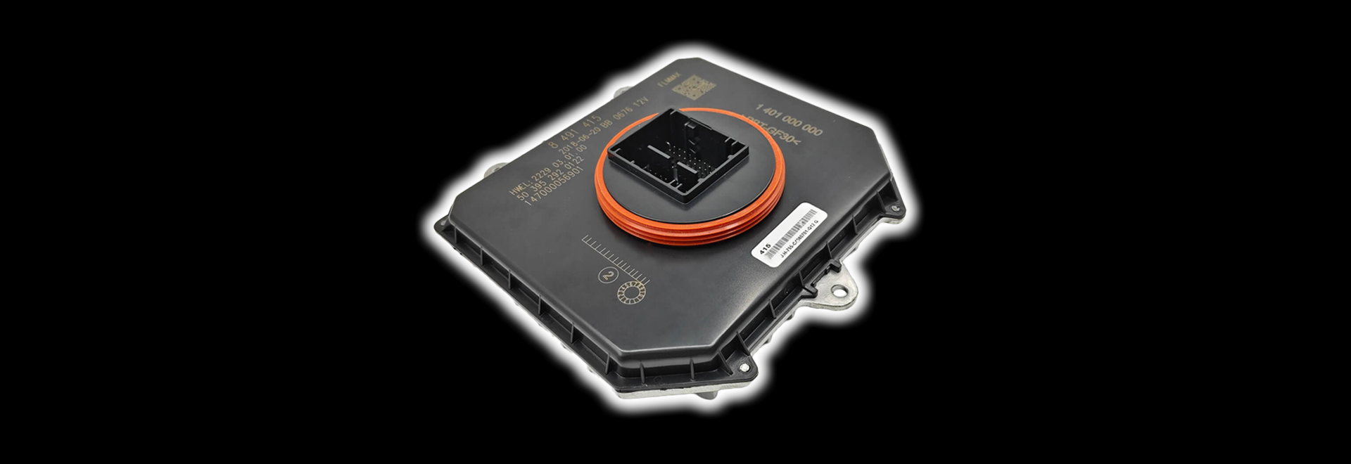 Headlight control modules with LED and adaptive lights